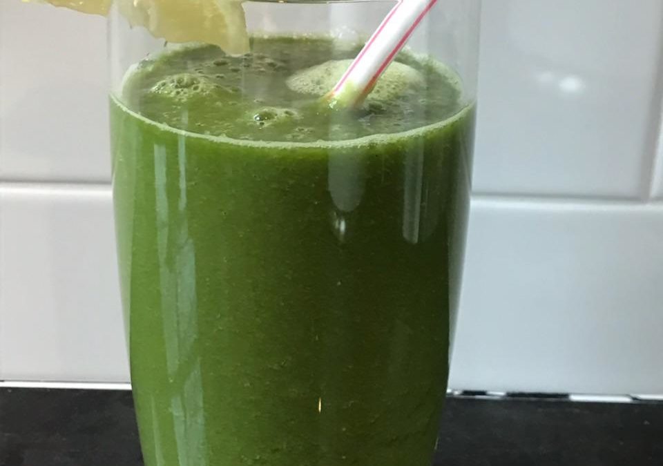 Laura’s ‘’Mrs. Green’s” Green Smoothie